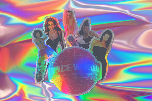 Spice Girls Holographic Sticker Pack